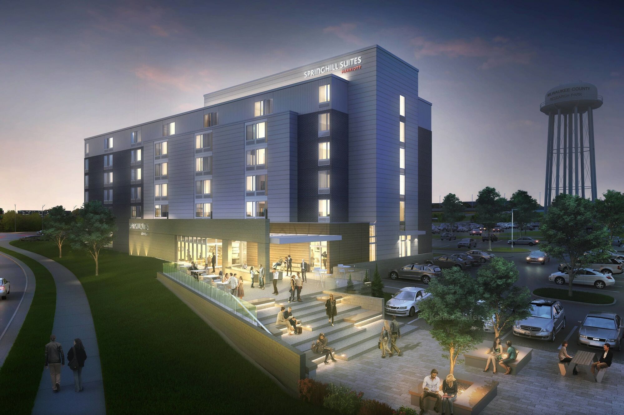Springhill Suites By Marriott Milwaukee West/Wauwatosa Buitenkant foto